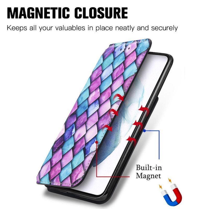 Cover Samsung Galaxy S22 Plus 5G Flip Cover Caseneo Rfid-design