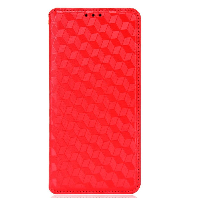 Cover Samsung Galaxy S22 Plus 5G Flip Cover Diamant Lædereffekt