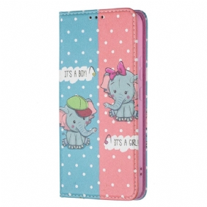 Cover Samsung Galaxy S22 Plus 5G Flip Cover Elefanter