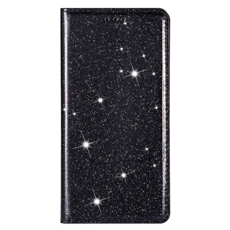 Cover Samsung Galaxy S22 Plus 5G Flip Cover Pailletterstil