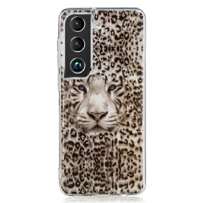 Cover Samsung Galaxy S22 Plus 5G Fluorescerende Leopard