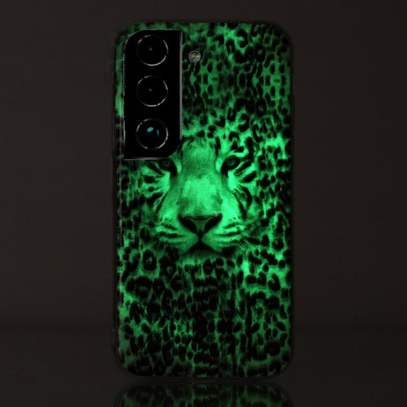 Cover Samsung Galaxy S22 Plus 5G Fluorescerende Leopard