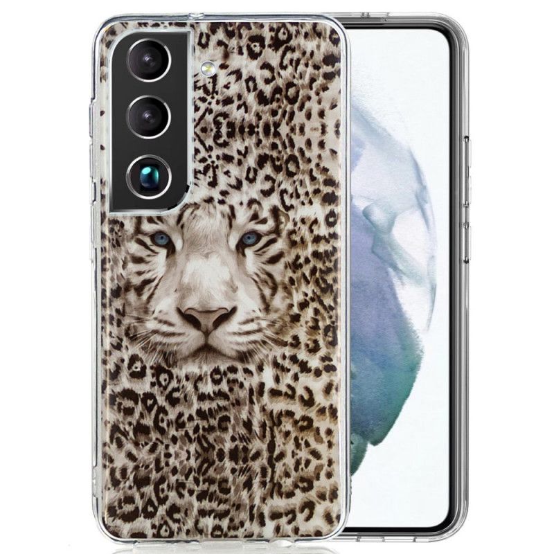 Cover Samsung Galaxy S22 Plus 5G Fluorescerende Leopard