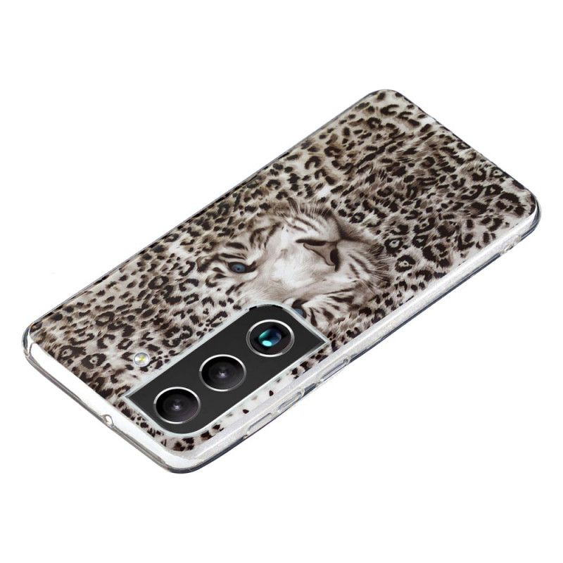 Cover Samsung Galaxy S22 Plus 5G Fluorescerende Leopard