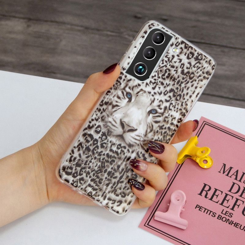 Cover Samsung Galaxy S22 Plus 5G Fluorescerende Leopard