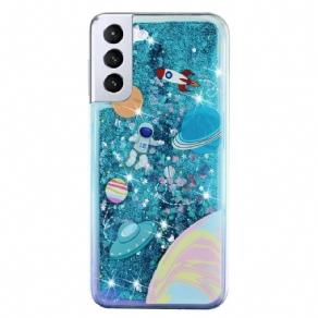 Cover Samsung Galaxy S22 Plus 5G Glitter Space