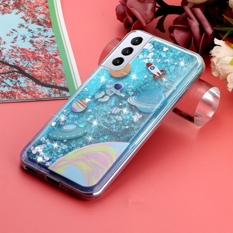 Cover Samsung Galaxy S22 Plus 5G Glitter Space