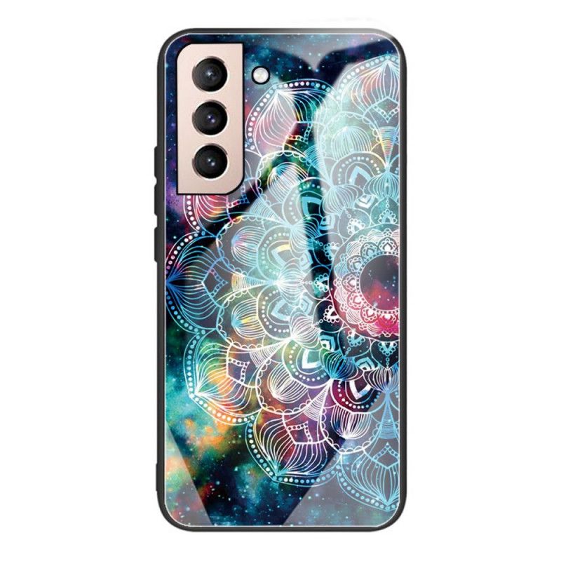 Cover Samsung Galaxy S22 Plus 5G Hærdet Glas Mandala