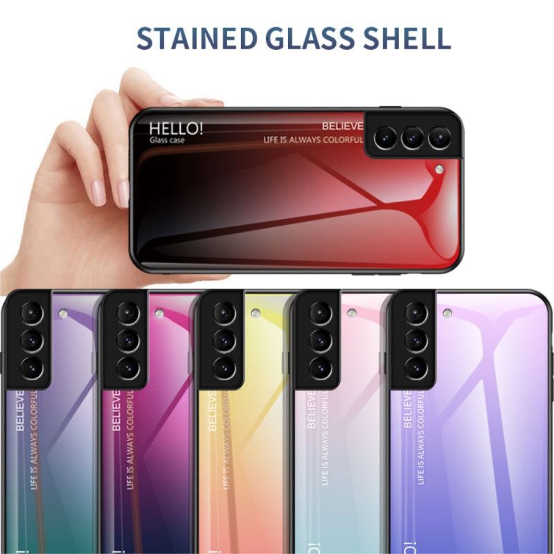 Cover Samsung Galaxy S22 Plus 5G Hej Hærdet Glas