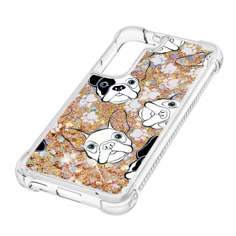 Cover Samsung Galaxy S22 Plus 5G Hr Glitter Dog