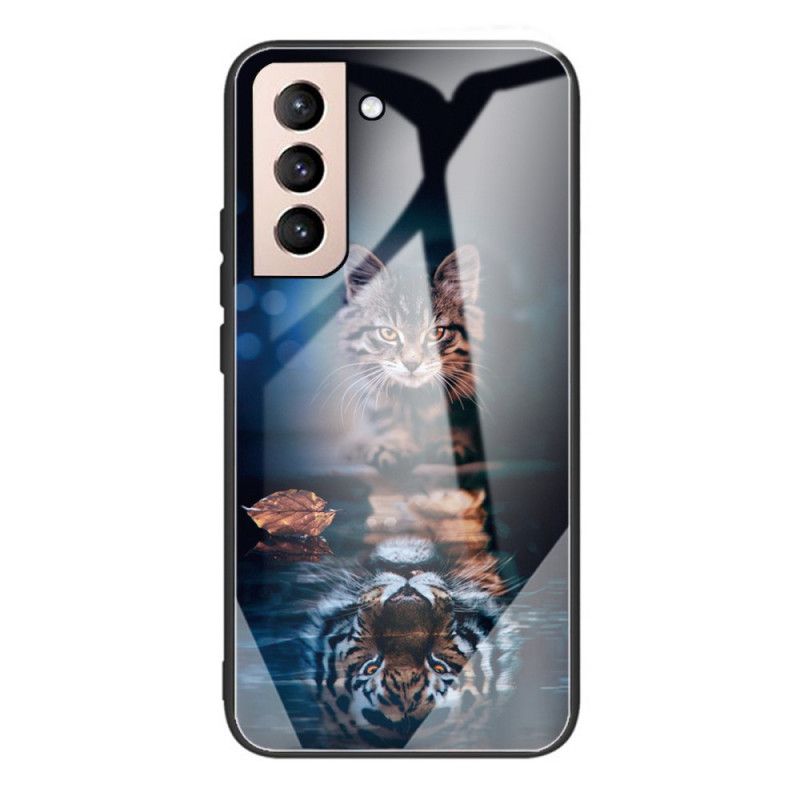 Cover Samsung Galaxy S22 Plus 5G Min Tiger Hærdet Glas