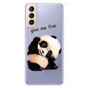 Cover Samsung Galaxy S22 Plus 5G Panda Giv Mig Fem