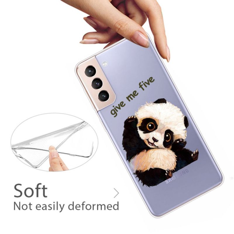 Cover Samsung Galaxy S22 Plus 5G Panda Giv Mig Fem