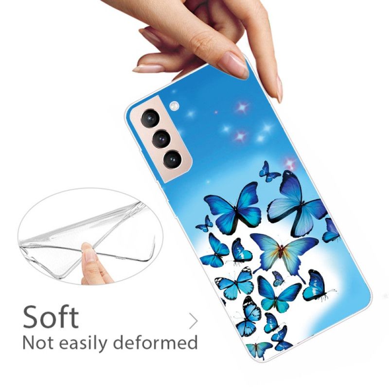 Cover Samsung Galaxy S22 Plus 5G Sommerfugle Sommerfugle 2