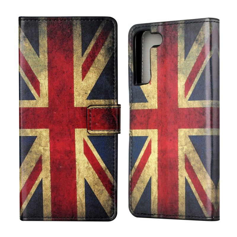 Flip Cover Samsung Galaxy S22 Plus 5G Englands Flag