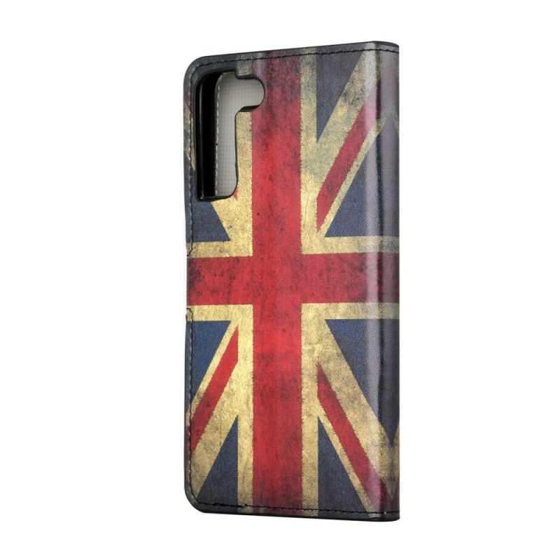 Flip Cover Samsung Galaxy S22 Plus 5G Englands Flag