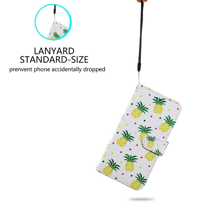 Flip Cover Samsung Galaxy S22 Plus 5G Flere Ananas