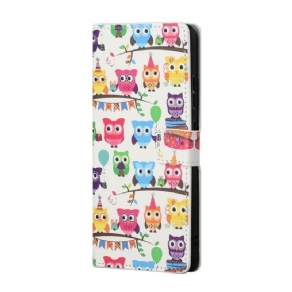 Flip Cover Samsung Galaxy S22 Plus 5G Flere Ugler