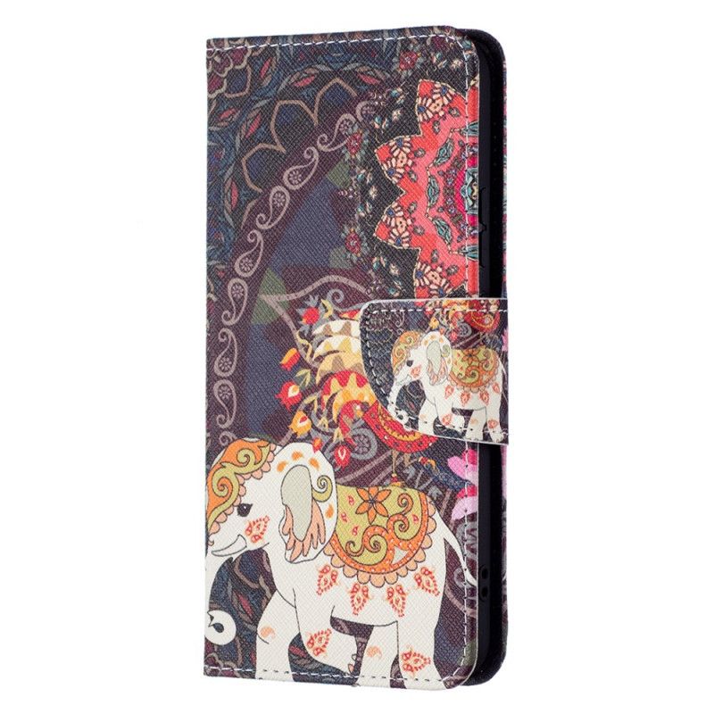 Flip Cover Samsung Galaxy S22 Plus 5G Indisk Elefant