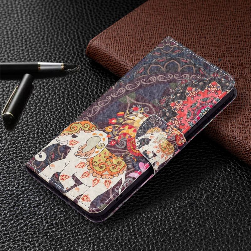 Flip Cover Samsung Galaxy S22 Plus 5G Indisk Elefant