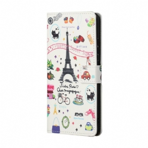 Flip Cover Samsung Galaxy S22 Plus 5G Jeg Elsker Paris