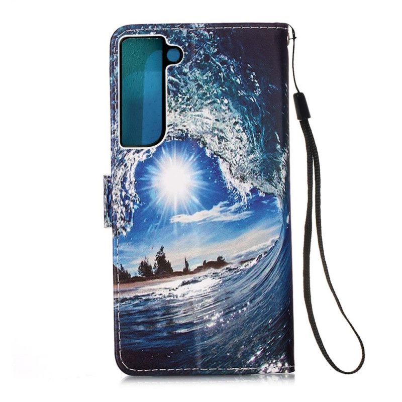 Flip Cover Samsung Galaxy S22 Plus 5G Kiff The Wave