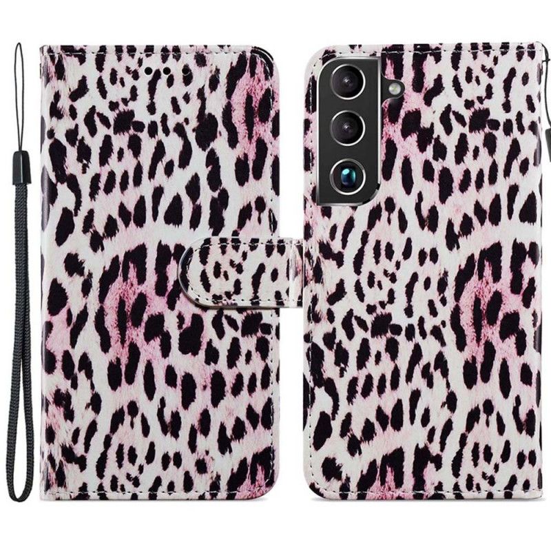 Flip Cover Samsung Galaxy S22 Plus 5G Leopardprint