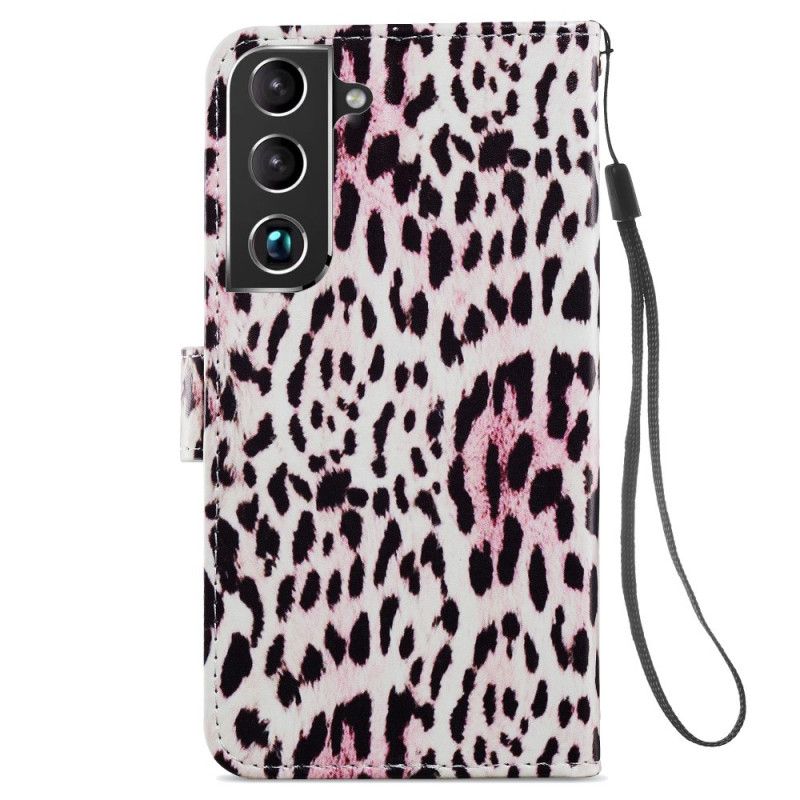 Flip Cover Samsung Galaxy S22 Plus 5G Leopardprint