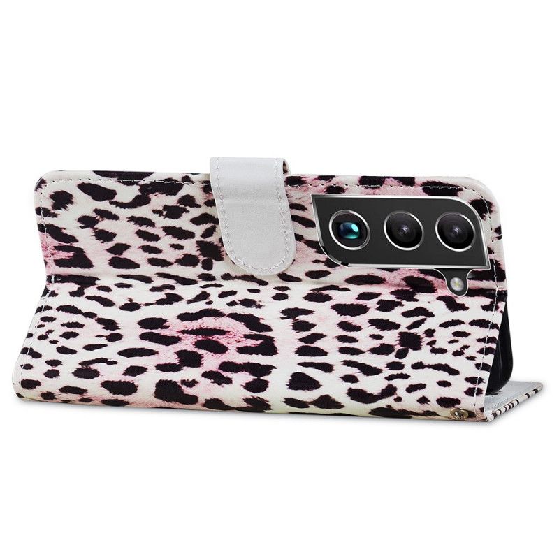 Flip Cover Samsung Galaxy S22 Plus 5G Leopardprint