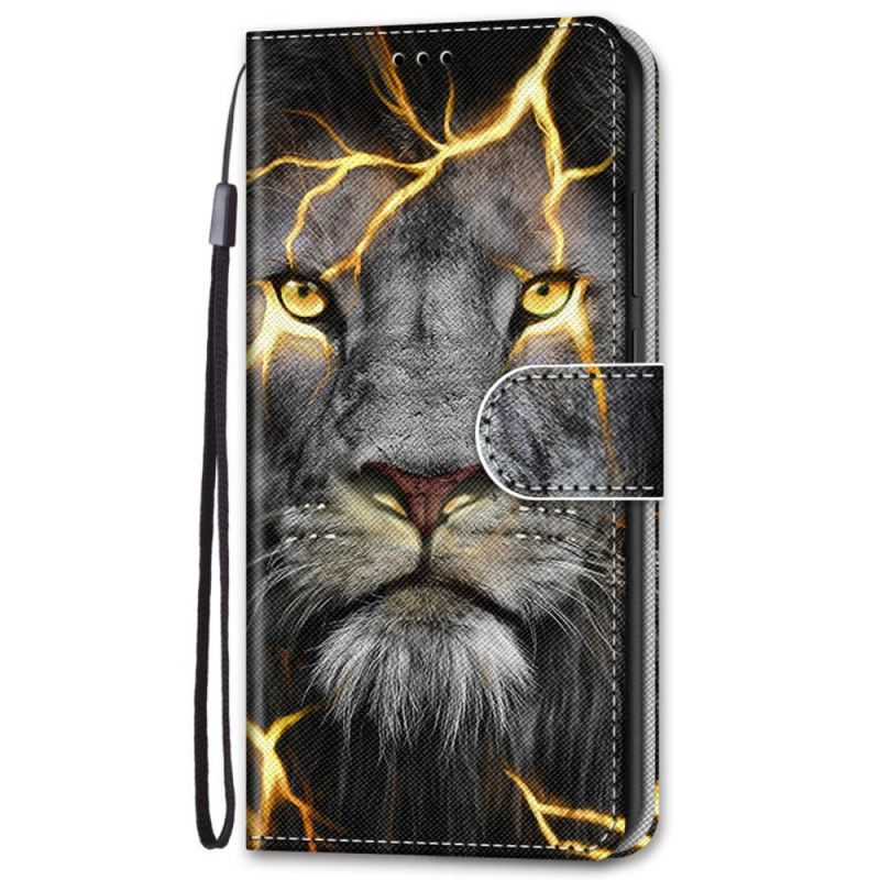 Flip Cover Samsung Galaxy S22 Plus 5G Magisk Feline