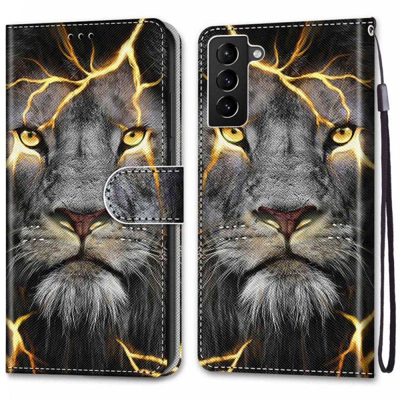 Flip Cover Samsung Galaxy S22 Plus 5G Magisk Feline