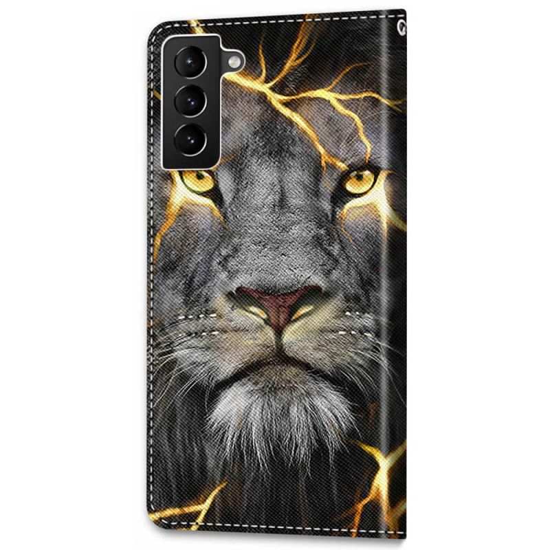 Flip Cover Samsung Galaxy S22 Plus 5G Magisk Feline