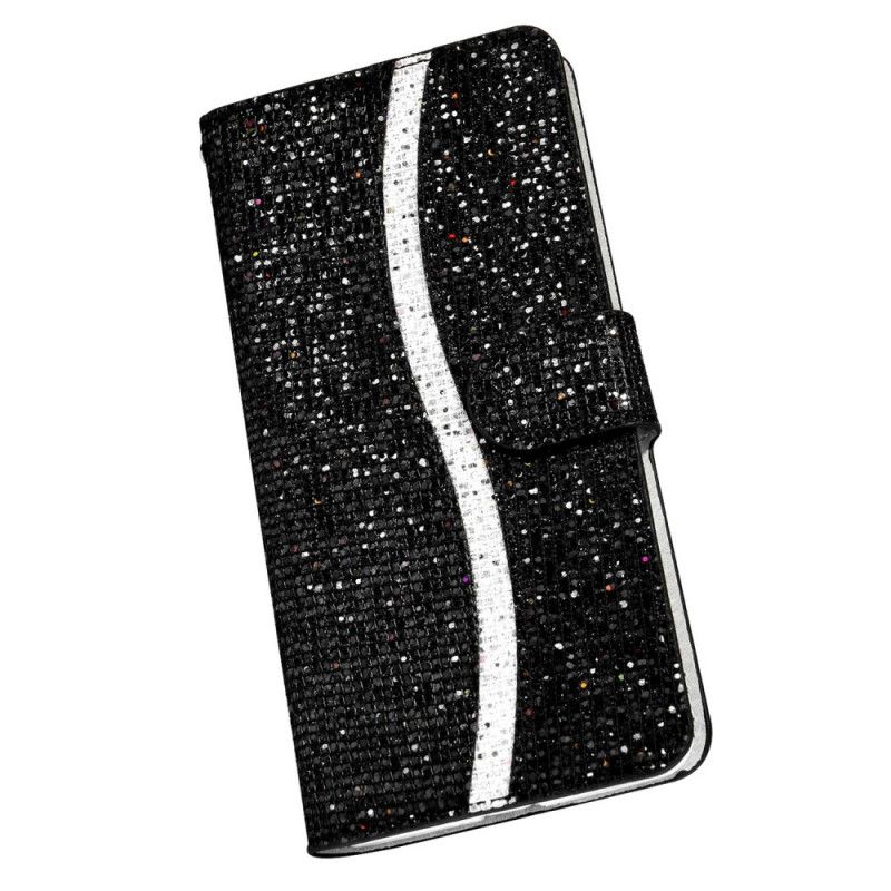 Flip Cover Samsung Galaxy S22 Plus 5G Pailletter S Design