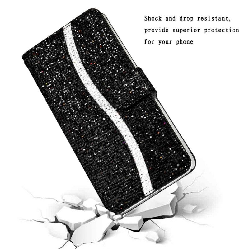 Flip Cover Samsung Galaxy S22 Plus 5G Pailletter S Design