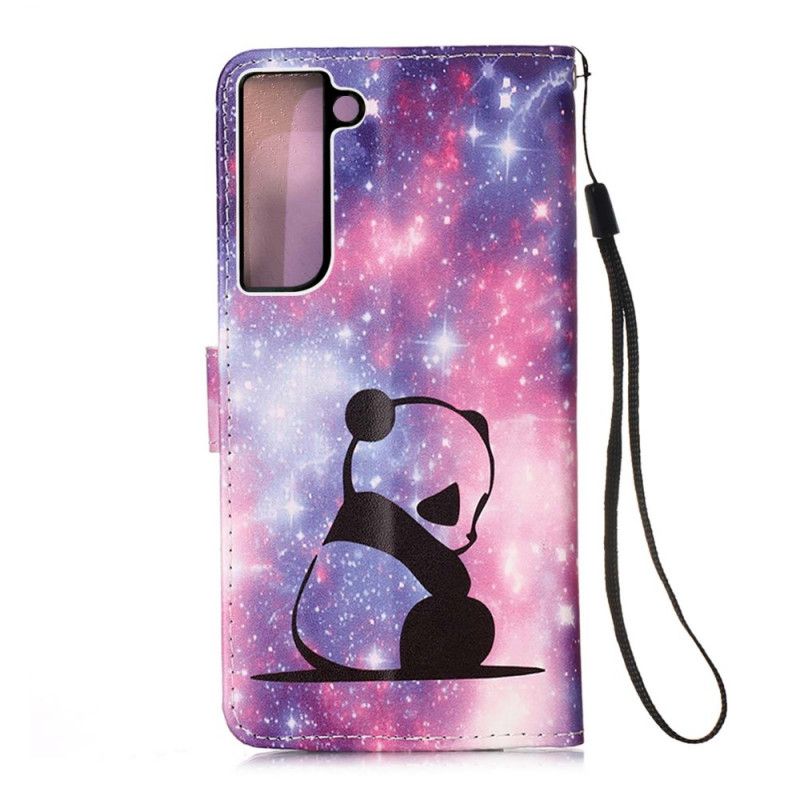 Flip Cover Samsung Galaxy S22 Plus 5G Panda Galaxy