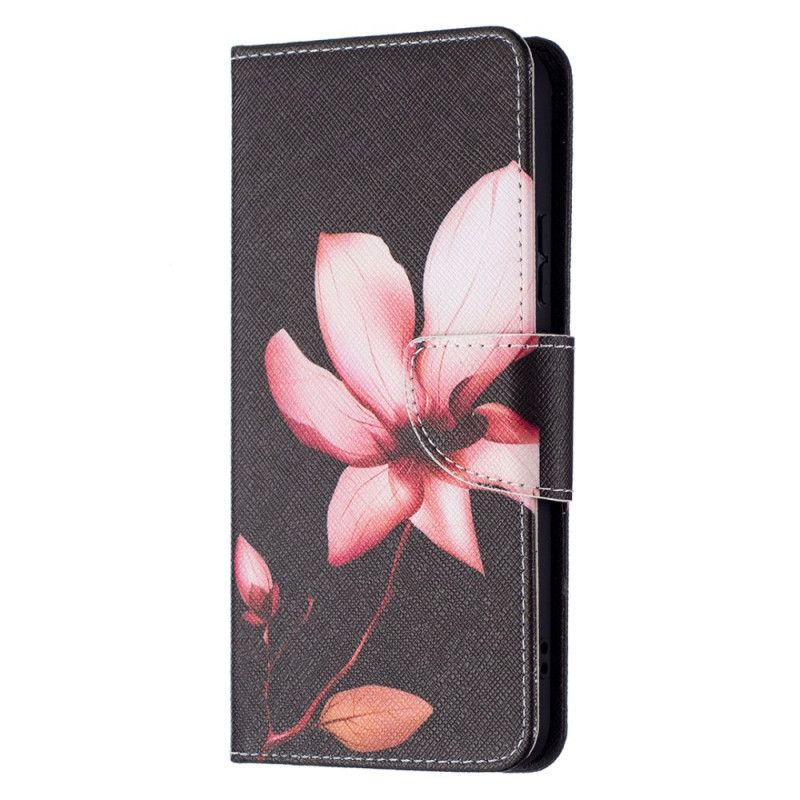 Flip Cover Samsung Galaxy S22 Plus 5G Pink Blomst