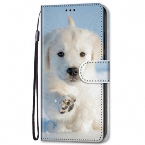 Flip Cover Samsung Galaxy S22 Plus 5G Sød Hund