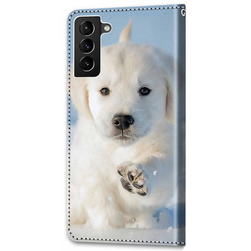 Flip Cover Samsung Galaxy S22 Plus 5G Sød Hund