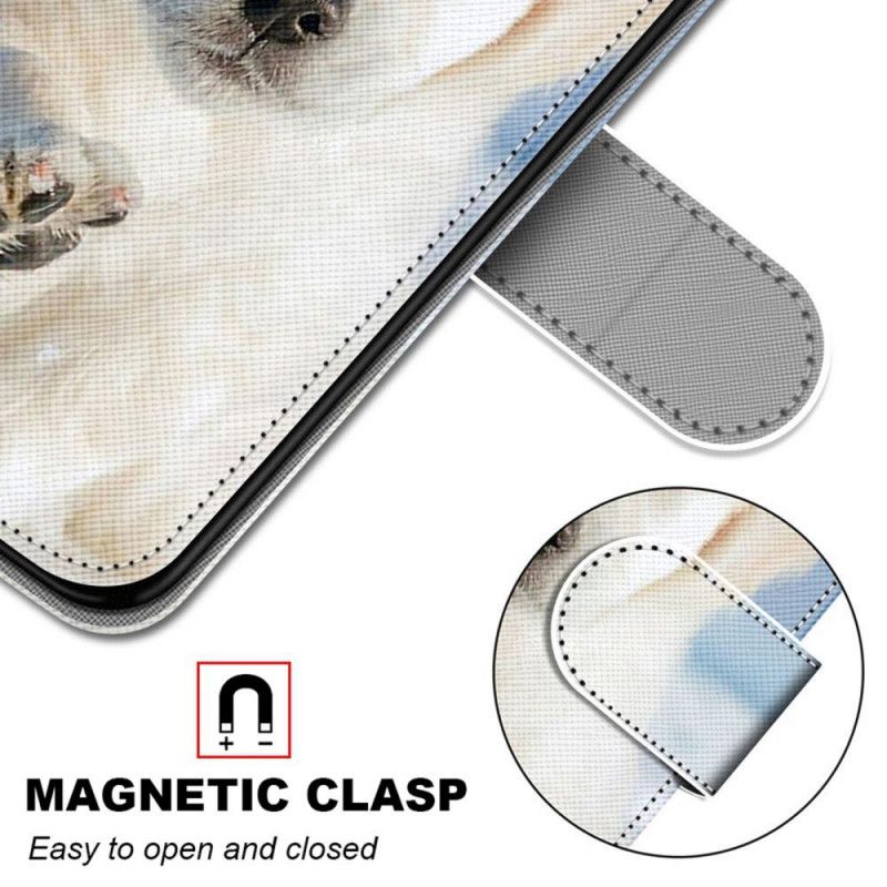 Flip Cover Samsung Galaxy S22 Plus 5G Sød Hund