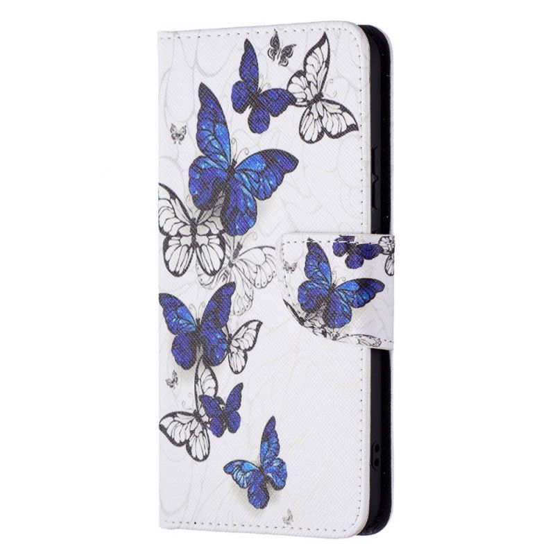 Flip Cover Samsung Galaxy S22 Plus 5G Sommerfuglekonger