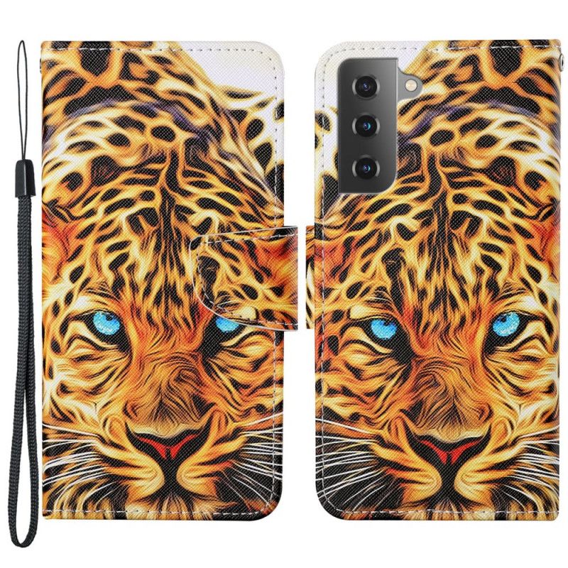 Flip Cover Samsung Galaxy S22 Plus 5G Tiger Med Snor