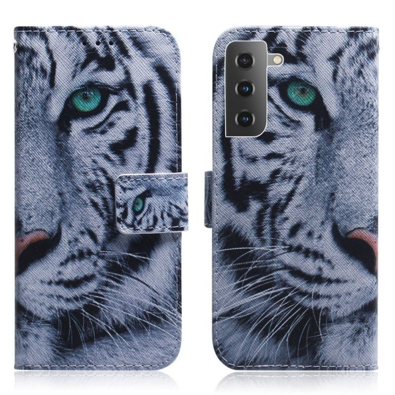 Flip Cover Samsung Galaxy S22 Plus 5G Tigeransigt