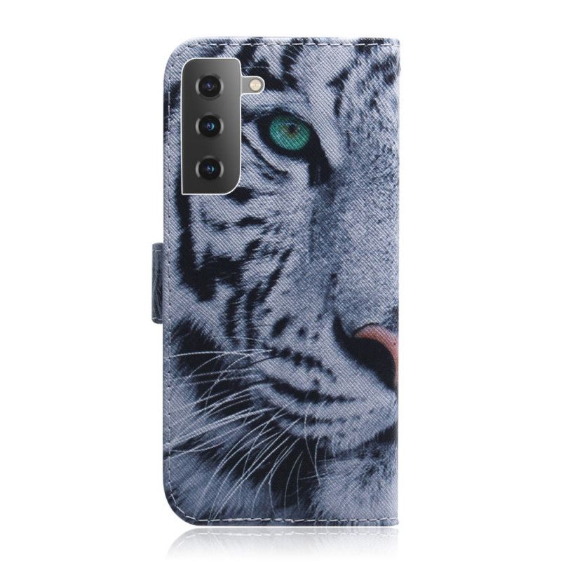 Flip Cover Samsung Galaxy S22 Plus 5G Tigeransigt