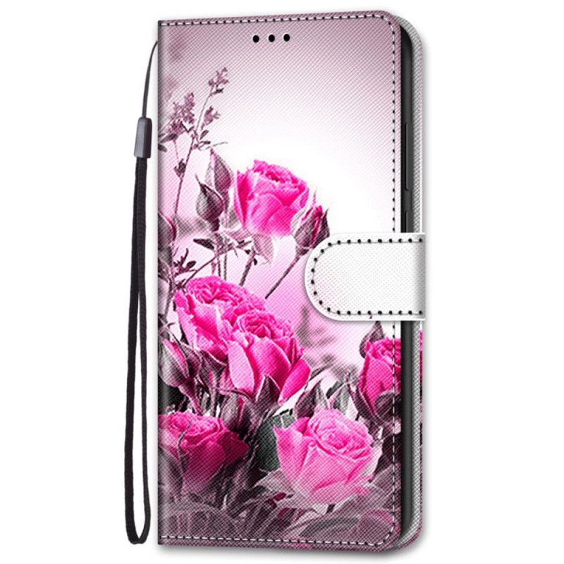 Flip Cover Samsung Galaxy S22 Plus 5G Trylleblomster