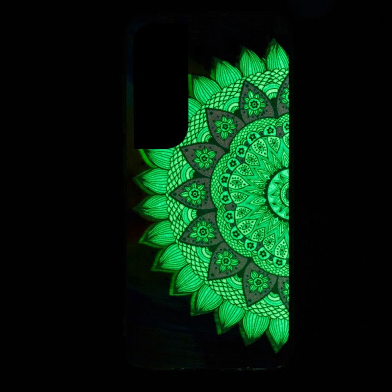 Mobilcover Samsung Galaxy S22 Plus 5G Fluorescerende Blomsterserie