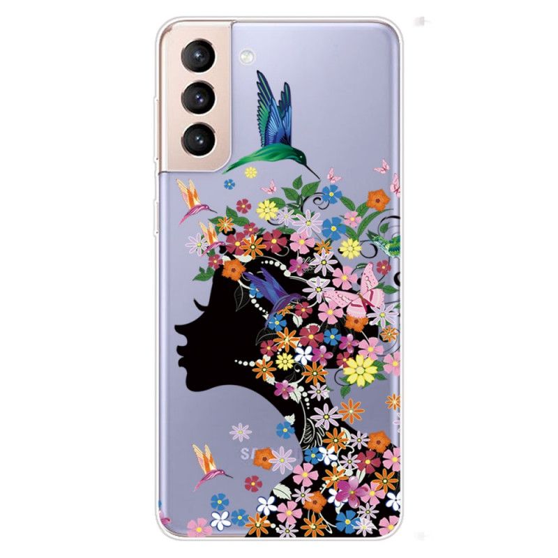 Mobilcover Samsung Galaxy S22 Plus 5G Smukt Blomsterhoved