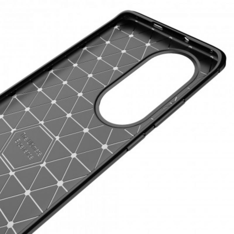 Cover Huawei P50 Pro Børstet Kulfiber