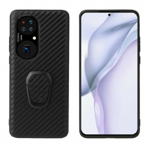 Cover Huawei P50 Pro Carbon Fiber Ring-support