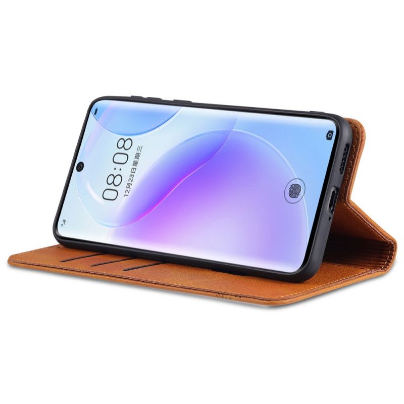 Cover Huawei P50 Pro Flip Cover Azns Læderstil