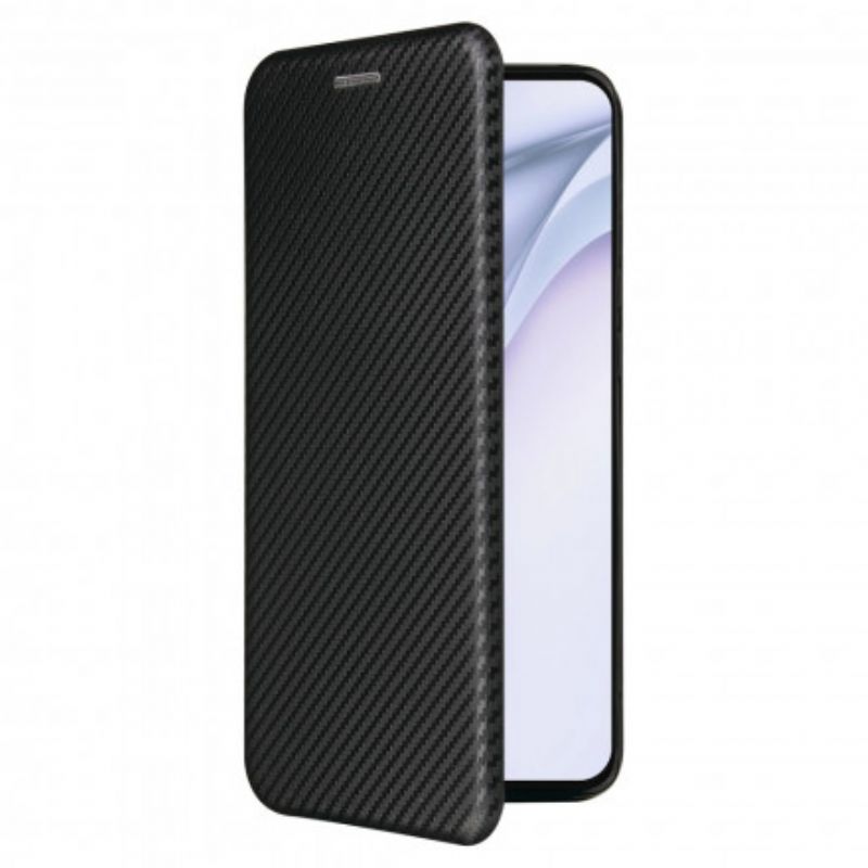 Cover Huawei P50 Pro Flip Cover Kulfiber